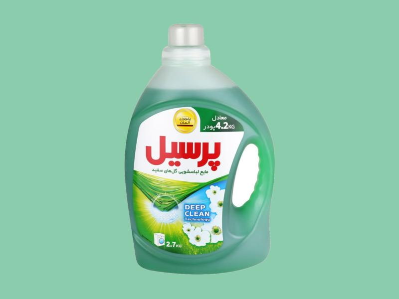 تصویر 4 از خرید مایع لباسشویی پرسیل + قیمت فروش استثنایی